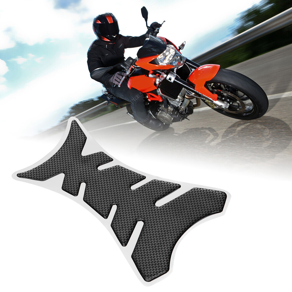 Universal Motorcycle Tank Pad Carbon Fiber Fuel Protector Pad 5081363249874