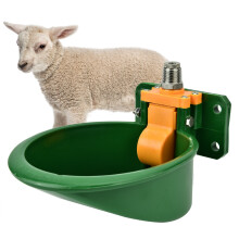 Trinkschale für Schafe Ferkel Ziegen Vieh Automatischer Trinknapf aus langlebigem Kunststoff
