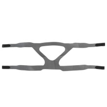 Waschbares Atemschutz-Kopfband 70 x 16 cm Grau