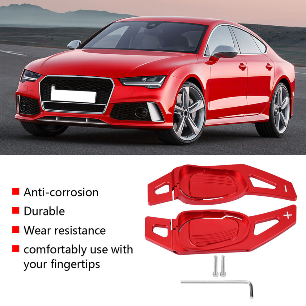 Audi A5 S3 S5 S6 Sq5 Rs3 Rs6 Rs7 Shift Paddle 1.5Mm Steering Wheel Upgrade Red 5061363252081