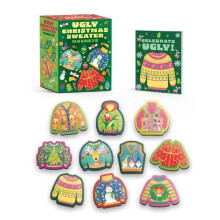 Ugly Christmas Sweater Magnets by Jessie Oleson Moore Other Book