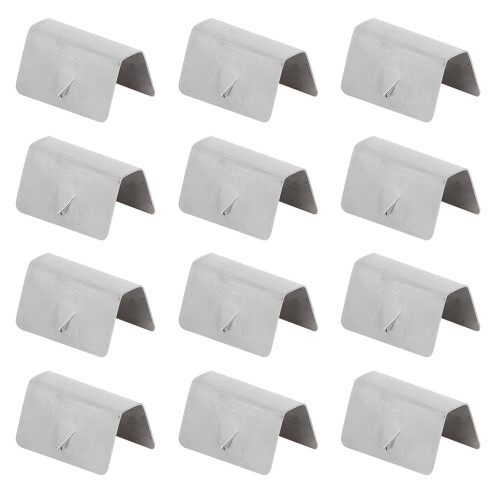12 Stück Edelstahl-Windabweiser-Clips G3 1