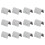 12 Stück Edelstahl-Windabweiser-Clips G3 14