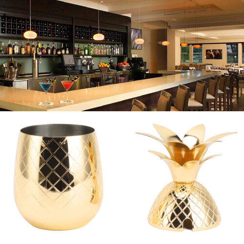Bar Essentials από ανοξείδωτο ατσάλι για κοκτέιλ, άνετη λαβή και αντιολισθητική μηχανή 2