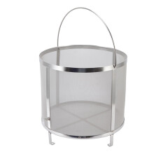 Filtre à houblon sec en acier inoxydable pour le brassage, facile à utiliser, pour la bière, le vin, le thé et le brassage amateur. Panier à
