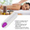 10-Mode USB Rechargeable Bullet Vibrator Massager - Waterproof & Portable 7