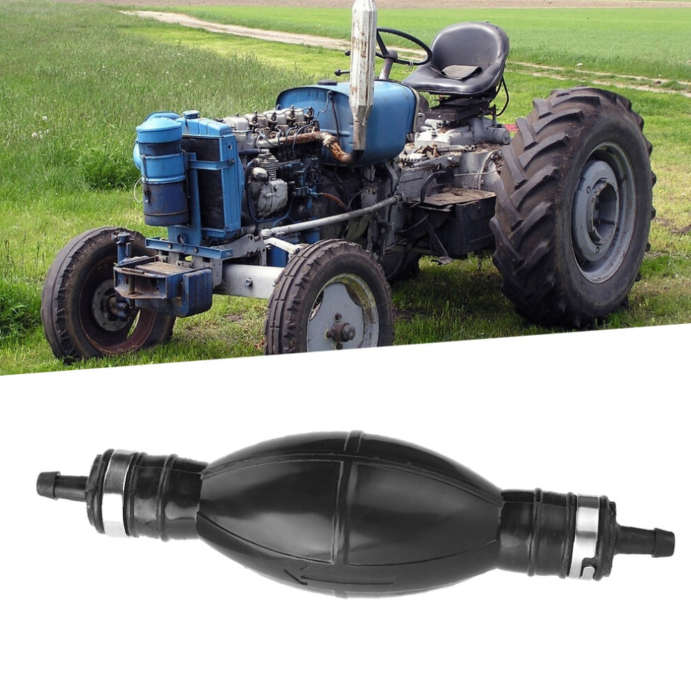 6Mm Hand Primer Bulb For Marine Boats & Fuel Transfer, Durable Rubber & Aluminum 7891363254826