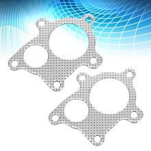 2PCS 5 Bolt Gasket for T3 T4 T04E Down Pipe Boost PSI Exhaust System