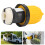 30Amp RV Cord Locking Plug with Cover Ring, 7.5in, Durable Plastic 1