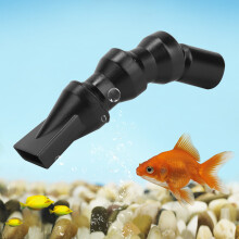 Aquarium Wasserauslass 360 Rotator 20mm flache Schnabeldüse aus Kunststoff
