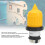 30Amp RV Cord Locking Plug with Cover Ring, 7.5in, Durable Plastic 6