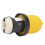 30Amp RV Cord Locking Plug with Cover Ring, 7.5in, Durable Plastic 13