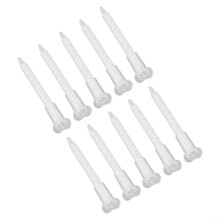 Resin AB Glue Mixing Tubes 103mm With Square Bayonet Nozzles 10 Pcs