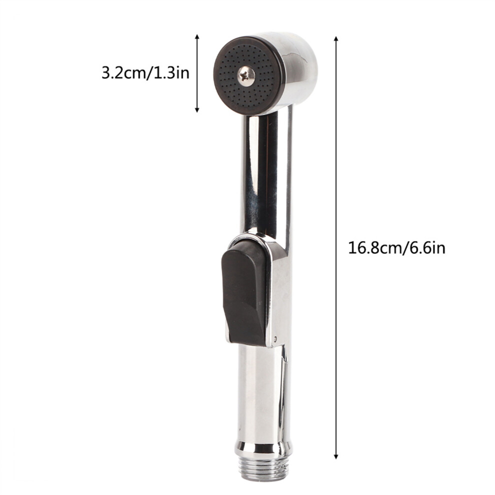 Durable Abs Shattaf Douche Bidet Handheld Shower Head Chrome Finish 8431363257923