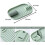 Πατάκι βρύσης σιλικόνης εύκολου καθαρισμού, βάση κουταλιού για την υγιεινή 5