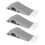 Türstopper #1 3 Stück grau 13x4x3 cm 261 g 10