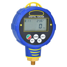 Digital Pressure Gauge with 82 Refrigerant Profiles for R32 Systems