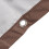 Kaffee 132x226cm Sonnenschutz-Überdachung 190T Polyester 9