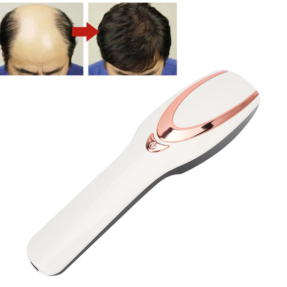 Electric Hair Growth Massage Comb Vibration Anti-Loss 18x4.5x3cm