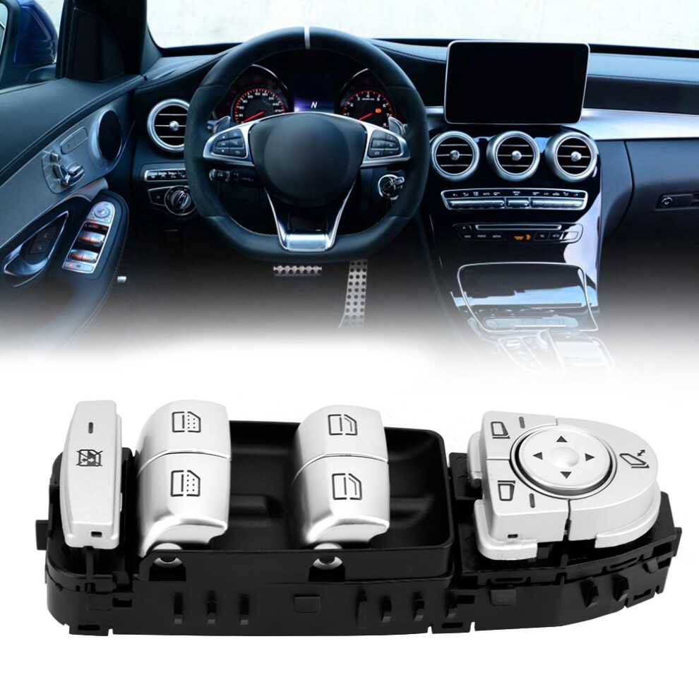 Easy Install Master Window Switch For W205 S550 C300 7901363263909