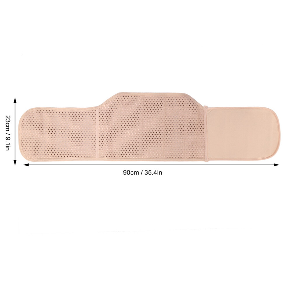 Beige Postpartum Belly Belt Shapewear Xl 23Cm Slimming Recovery Waistany