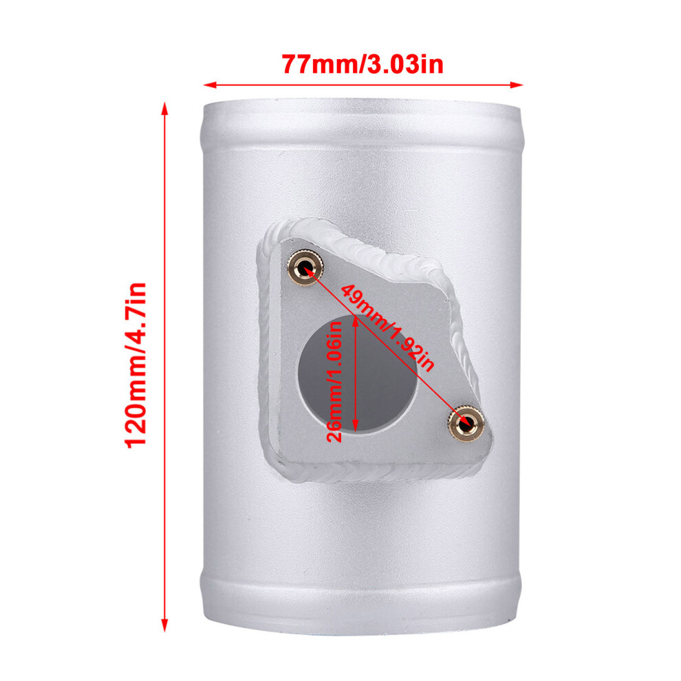 Easy Install 77Mm Air Flow Adapter For Toyota Mazda Subaru Sensor Mount 8491363265069