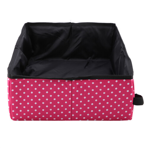 Faltbare Katzentoilette Rot 40x30x13 cm 15,6 L 2