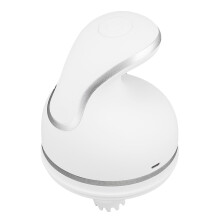 Pet USB Handheld Massager for Cats – 2000mAh, 14x10cm, White
