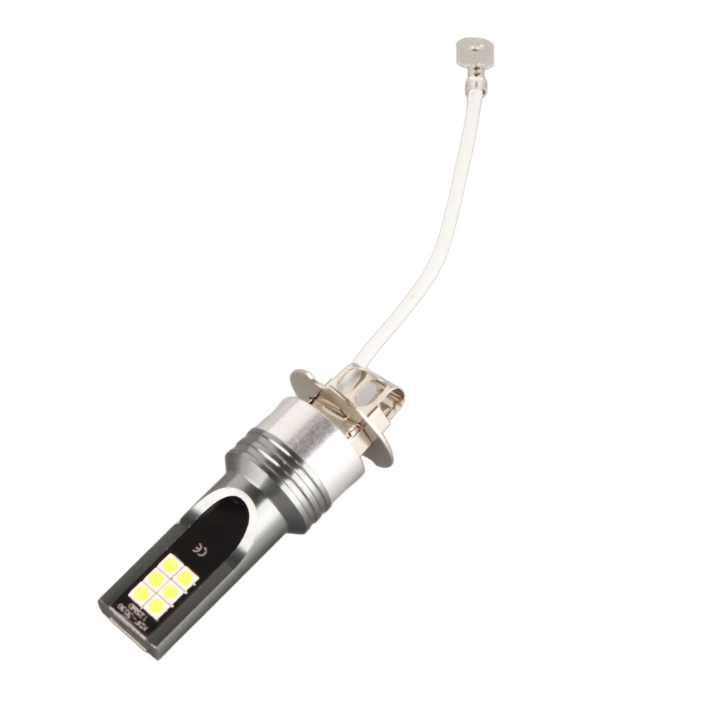 Set Of 2525 12Led Car Headlight Bulbs H3 Dc12v 6500Kâ7500K White 7691363269017