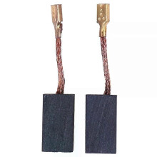 Lot de 2 balais de charbon pour meuleuse d'angle, pièces de rechange, dimensions : 6 mm x 9 mm x 15 mm