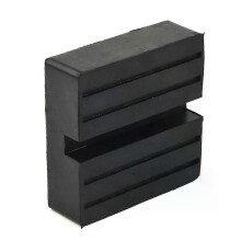 Patins en caoutchouc pour cric de voiture, adaptateur de protection de cadre, patin en caoutchouc rainuré