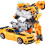 (Robot 1) Nouveaux jouets de robots transformables, figurines de voitures transformables, collection 4