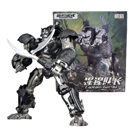 (Optimus Primal) Figurine transformable Optimus Primal Robot Star Commander Orang-outan Transformation 2