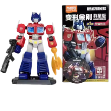 (H)Blokees Blockman Transformers Blind Box Première Édition Mainstay Beyond Version Garage Kit Jouet