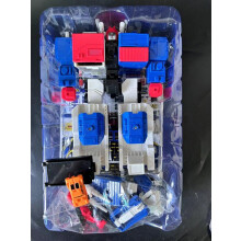 (Bleu sans boîte) Transformation Ko G1 Metroplex Trois Transformations Beast Dinobot Figurines d'Action