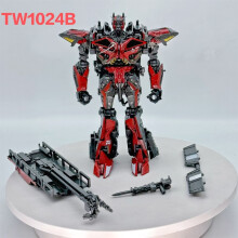 (TW1024B Sans boîte) Transformation TW1024 Toys Sentinel SS61 Camion de pompiers Autobot Modèle en alliage