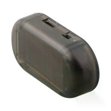 Dispositif de dégivrage électromagnétique moléculaire pour pare-brise de voiture, utilisable au micro-ondes.