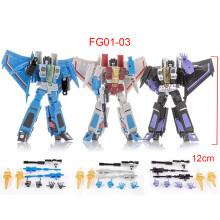(FG01-03 SANS BOÎTE) Jouets transformables JINBAO FG0103 FG04 Starscream Thundercracker Skywarp F15