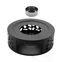 Chauffe-théière/cafetière - Cadeau de Saint-Valentin - Support chauffant pour théière à cadre creux