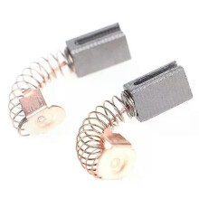 Lot de 2 balais de charbon 5 x 8 x 12 mm pour meuleuse d'angle Black & Decker G720 - Pièces de rechange