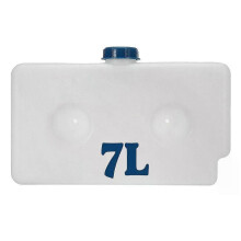 Réservoir universel de carburant en plastique de 7 L pour huile et essence, compatible avec les chauffe-eau