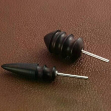 Embout de polissage électrique pour cuir, outils de maroquinerie, tête en bois de santal, brunissoir