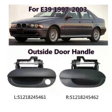 Poignée de porte extérieure avant droite pour BMW E39 525I 528I 530I 1997-2003 51218245462