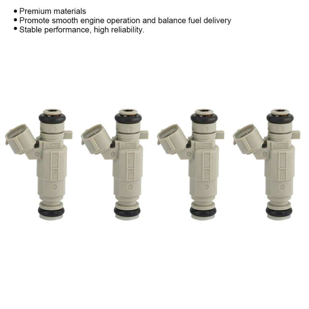 4Pcs Fuel Injector Nozzles For Hyundai I10 2016 Kia Picanto Mk2 1.0L 9301363269365
