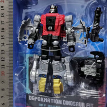 (BPF04 avec boîte) Jouet transformable G1 Dinosaure Dinoking Volcanicus BPF 5 en 1 Combinaison Déformation