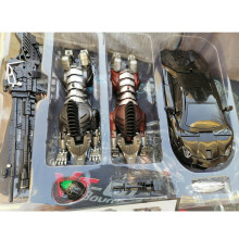 (VT01 SANS BOÎTE) VT01 Chasseur de primes Lockdown Two Dogs R01 BSL Transformation Visual Toys Voiture