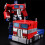 (Grimlock) Figurines transformables G1 Grimlock, Shockwave, Optimus Prime et Megatron - Collection de 4