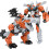 (Robot 4) Nouveaux jouets robots transformables, figurines de voitures transformables, collection de 1