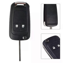 Boîtier de clé pliante à 2 boutons de remplacement pour Opel Adam, Astra J, Cascade, Mokka et Insignia