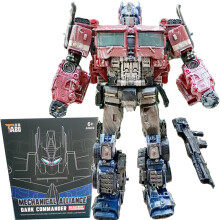 (H6001-4 BD avec boîte) BMB H6001-4 Figurine transformable Optimus SS38 Autobots de 18 cm, robot déformable